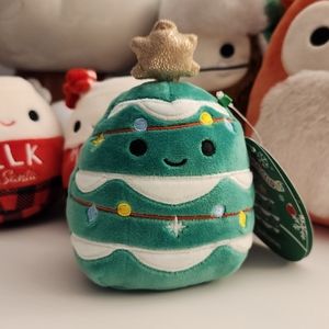 Squishmallow Johann 4.5" Christmas Tree NWT
